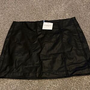 American Eagle Outfitters Sleek Black Mini Skirt